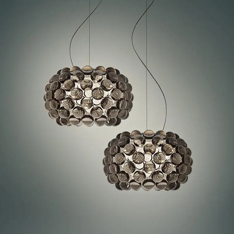 Clear Bubble LED Chandelier