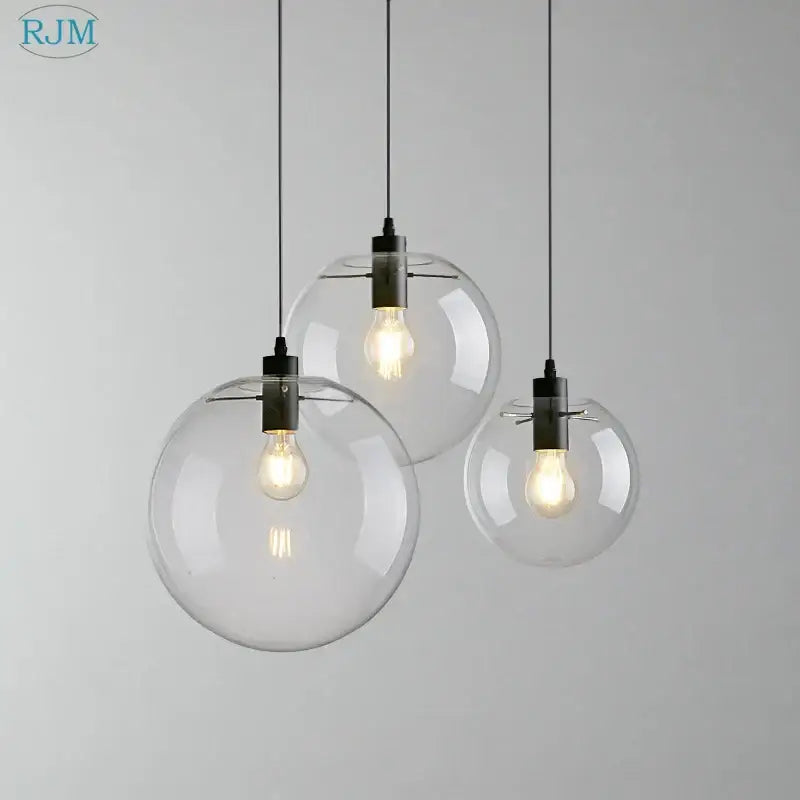 Bubble Glass Pendant Light