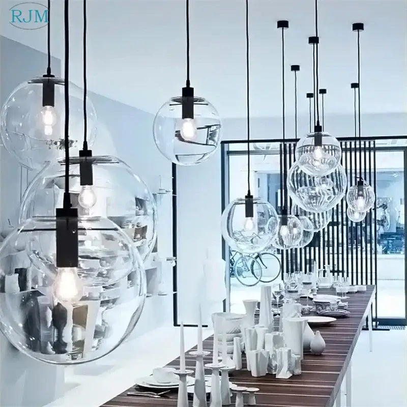 Bubble Glass Pendant Light