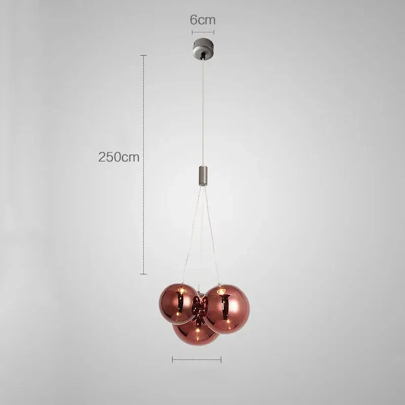 Bubble Glass Kitchen Pendant