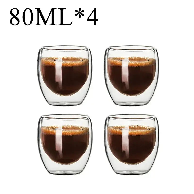 Borosilicate Double Wall Cups