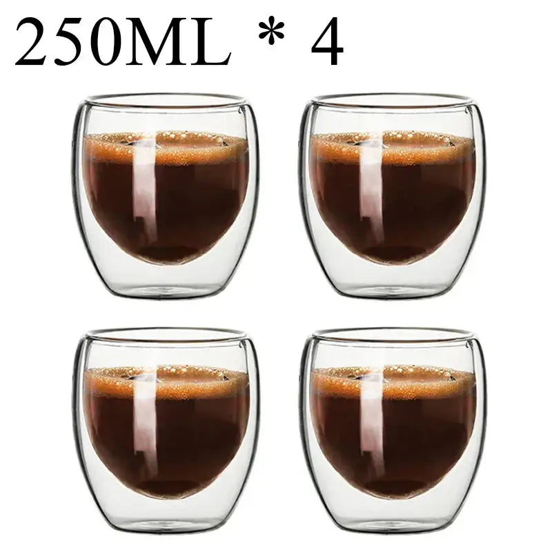 Borosilicate Double Wall Cups