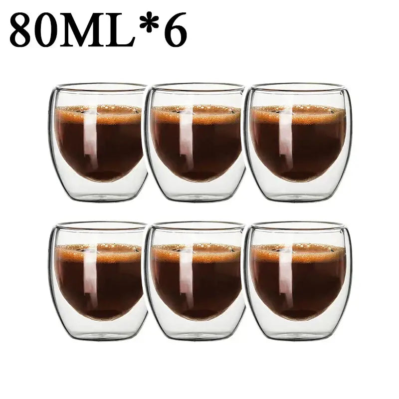 Borosilicate Double Wall Cups
