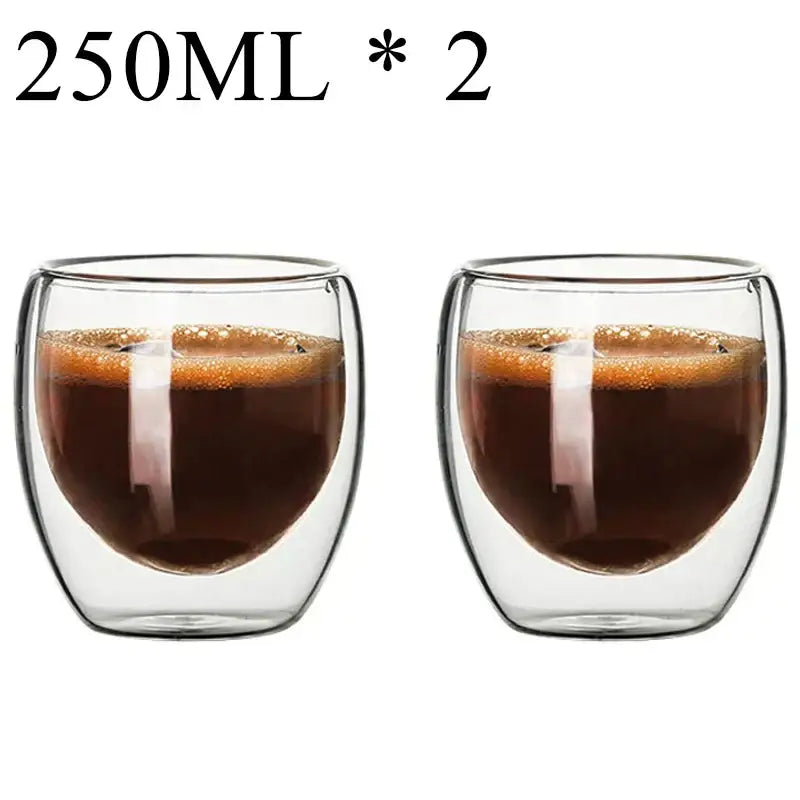 Borosilicate Double Wall Cups