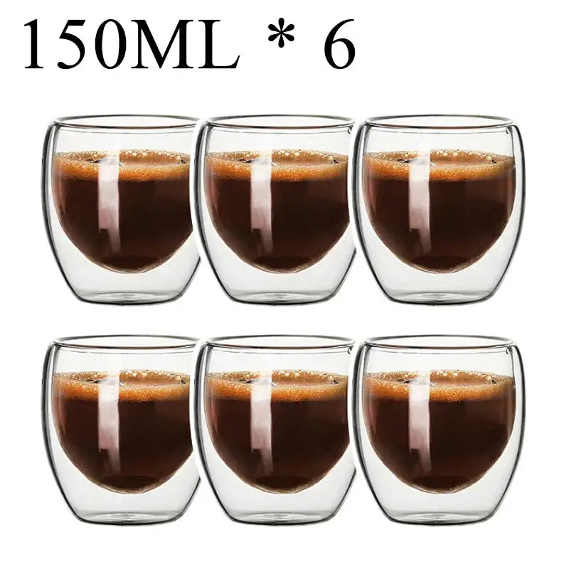 Borosilicate Double Wall Cups