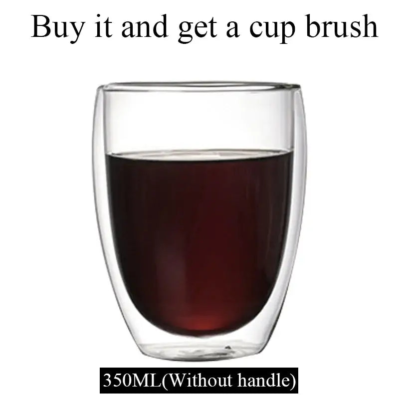 Borosilicate Double Wall Mug