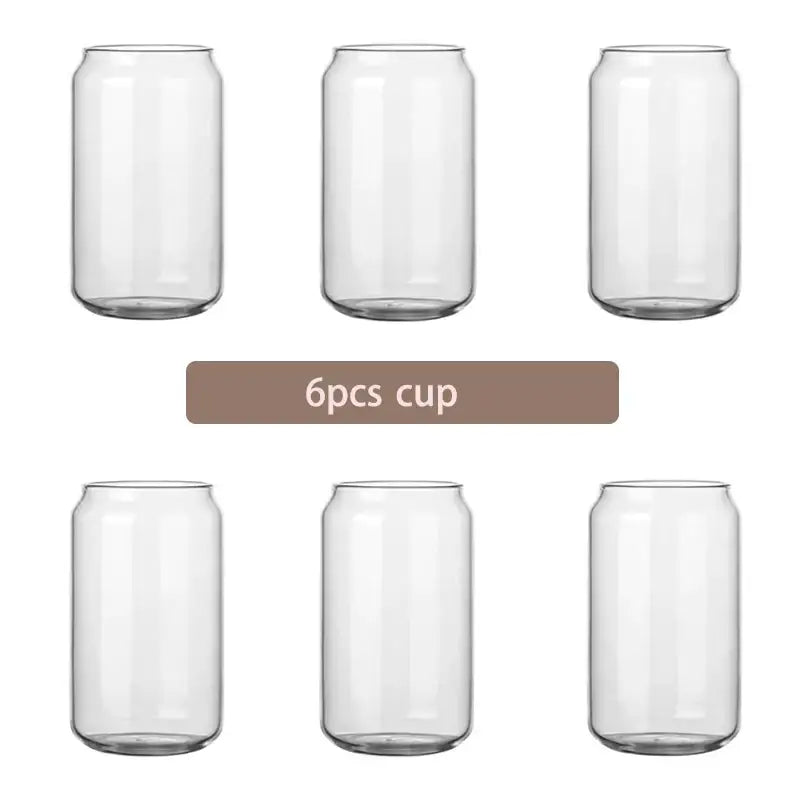 Glass Cup Bamboo Lid