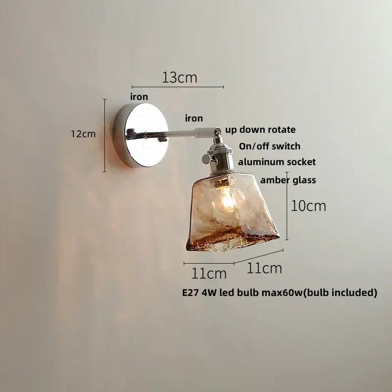 Glass LED Wall Lamp