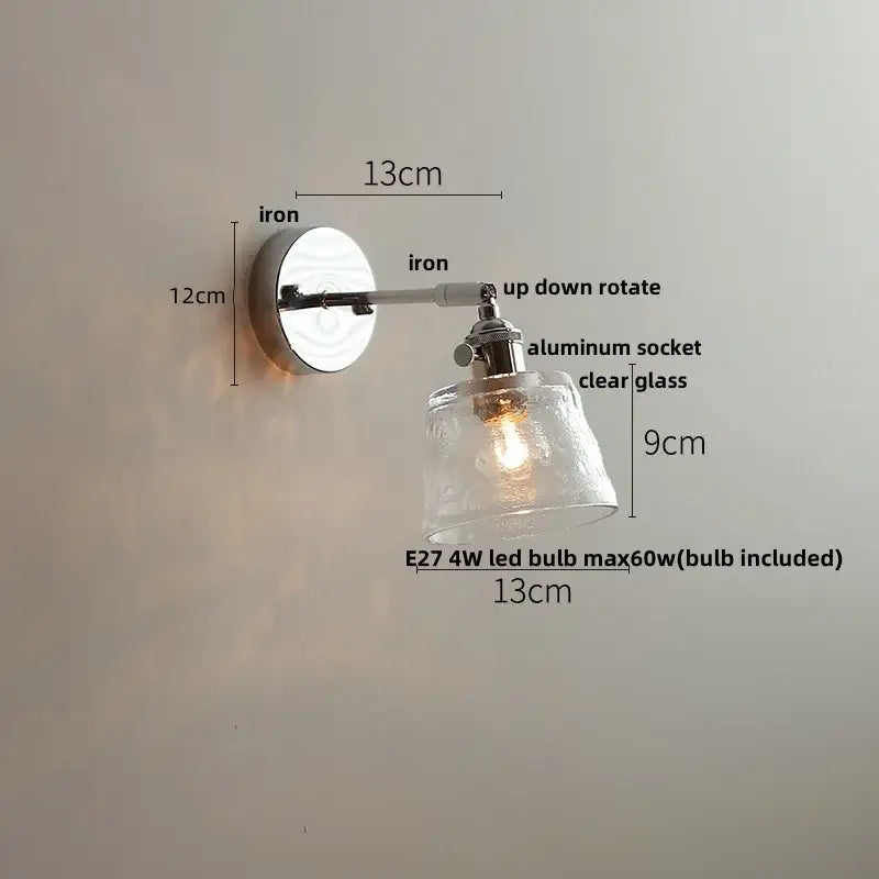 Glass LED Wall Lamp