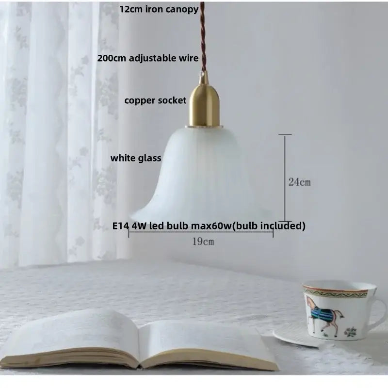 Glass Ceramic Pendant Lamp