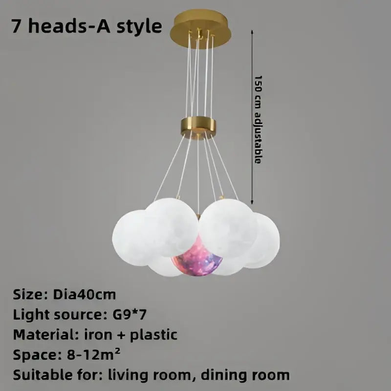 Bubble Ball Pendant Chandelier