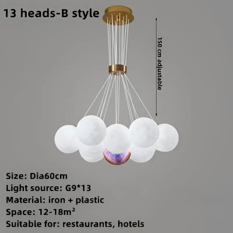 Bubble Ball Pendant Chandelier