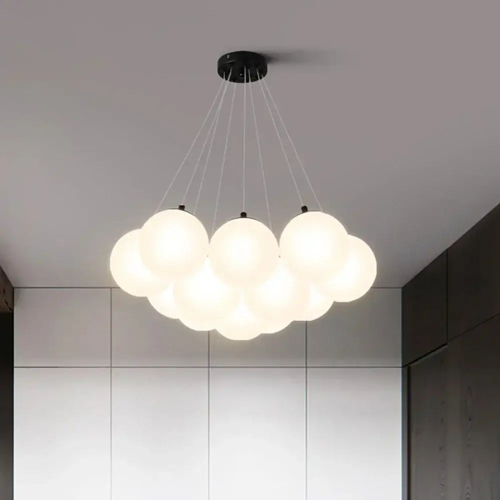 Frosted Glass Ball Pendant