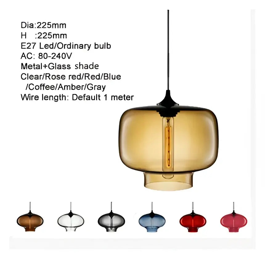 Glass Bowl Pendant Lights