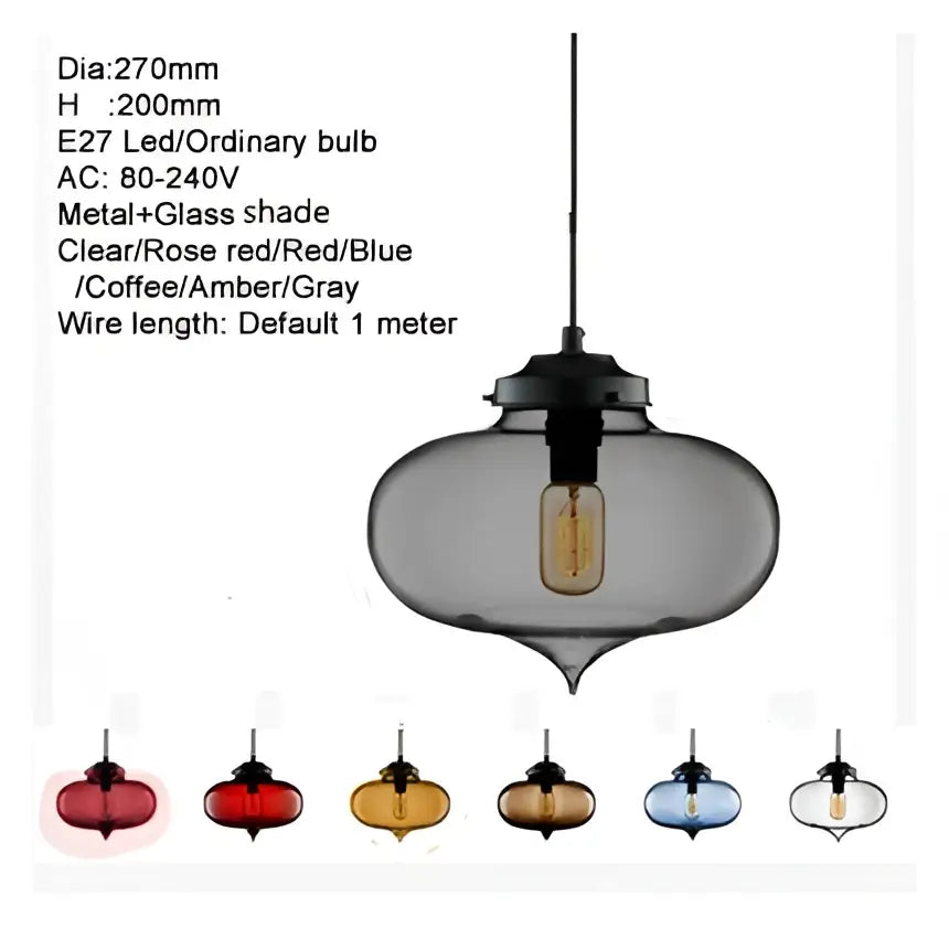Glass Bowl Pendant Lights