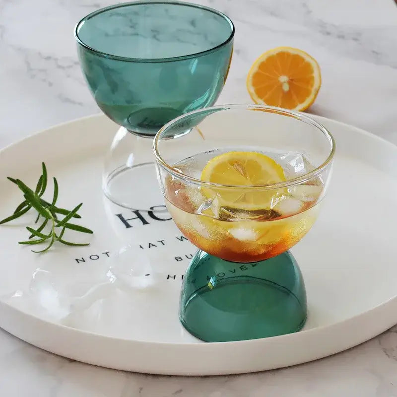 Glass Dessert Cup Set
