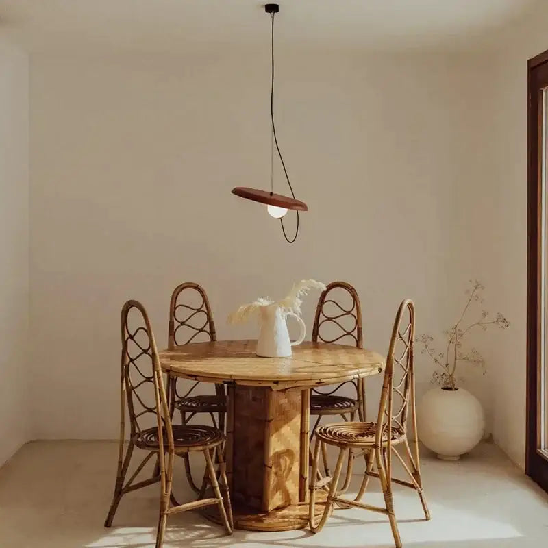 Black Grid Pendant Light
