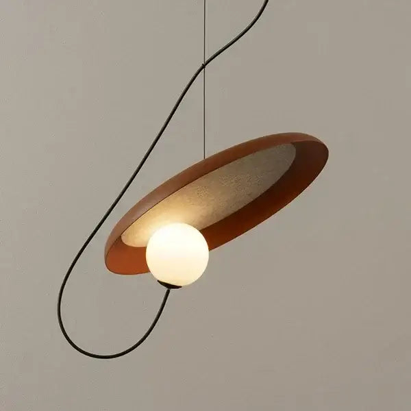 Black Grid Pendant Light