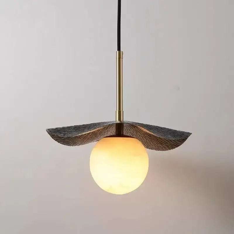 Copper Marble Chandelier
