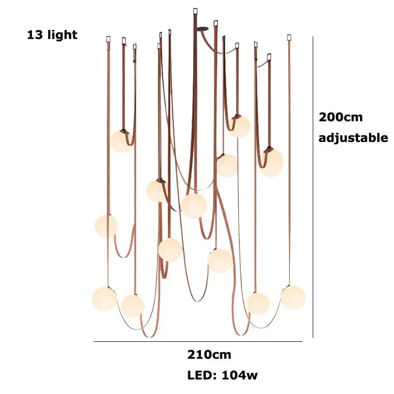 Glass Ball Pendant Lamp