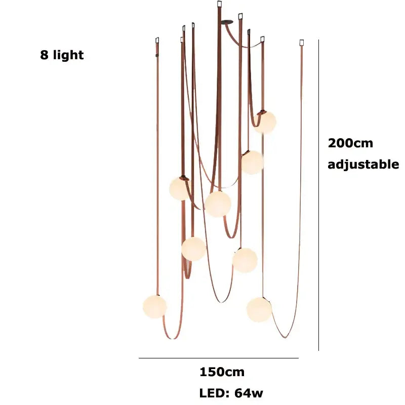 Glass Ball Pendant Lamp