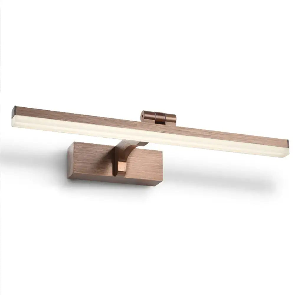 Copper Wood Grain Wall Light