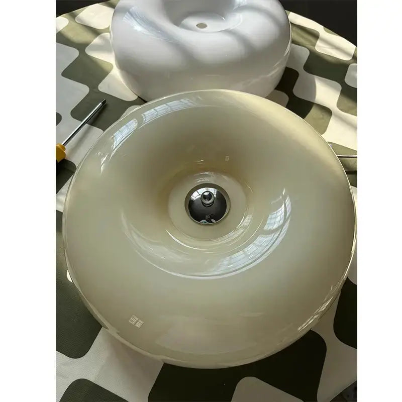 Cream Bauhaus Ceiling Lamp