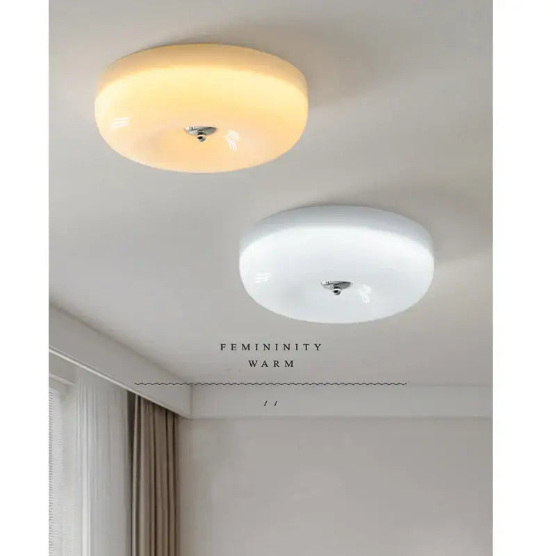 Cream Bauhaus Ceiling Lamp