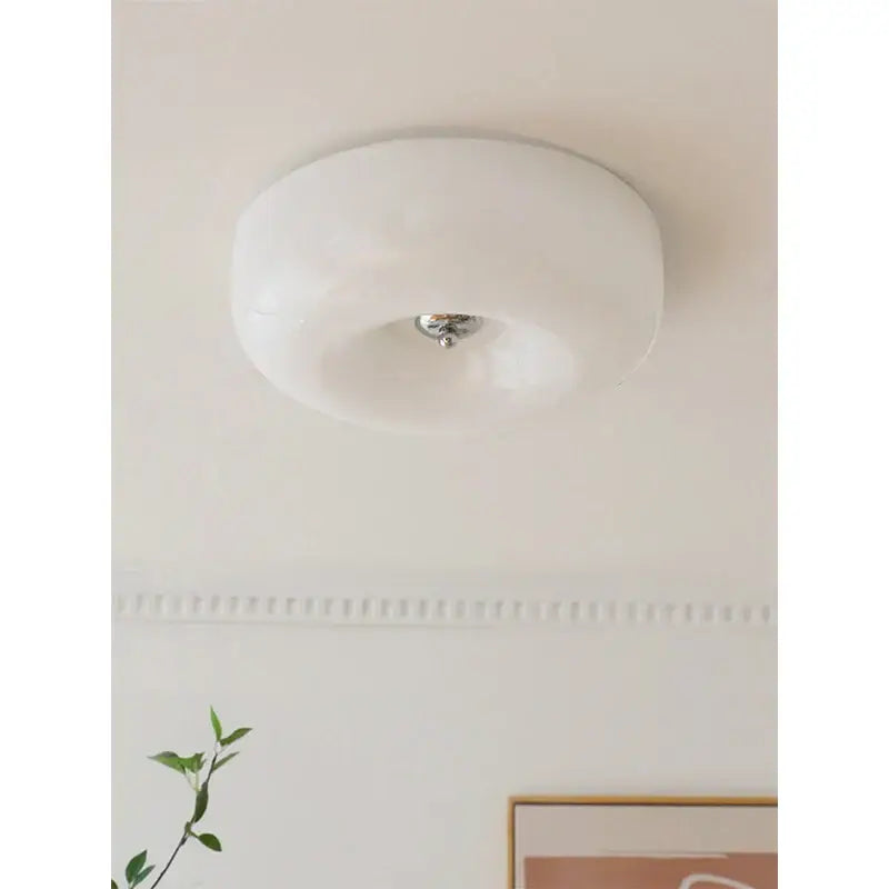 Cream Bauhaus Ceiling Lamp