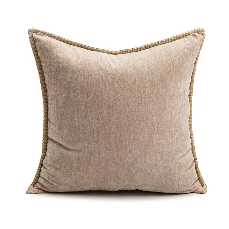 Cream Textured Cushion Cover