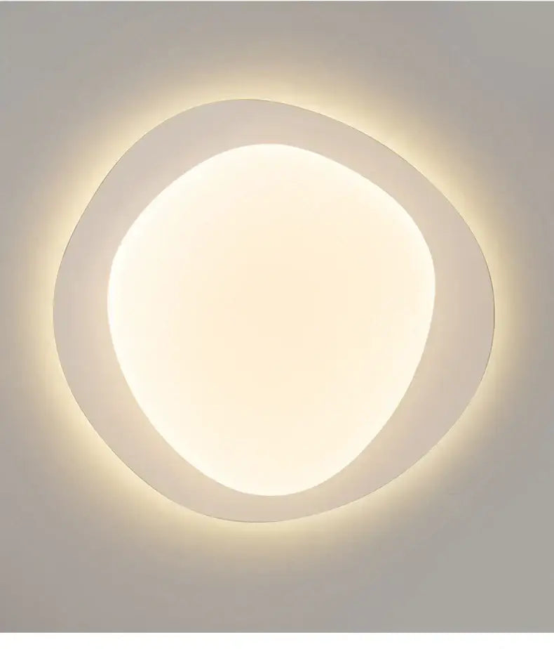 Cream Cobblestone Ceiling Light