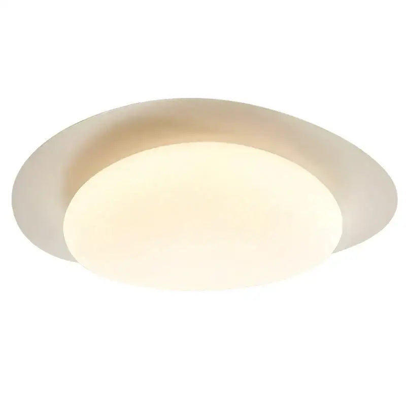 Cream Cobblestone Ceiling Light