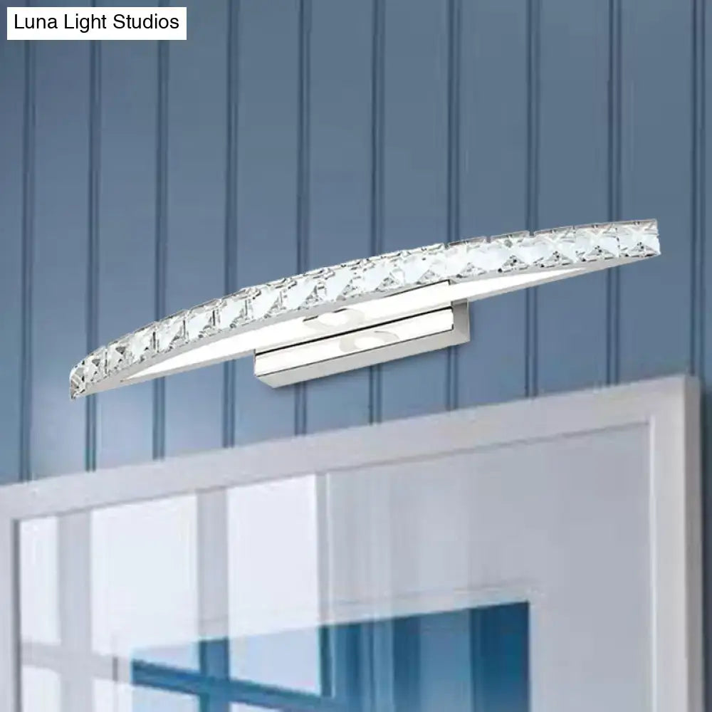 Crystal Champagne Bow Sconce