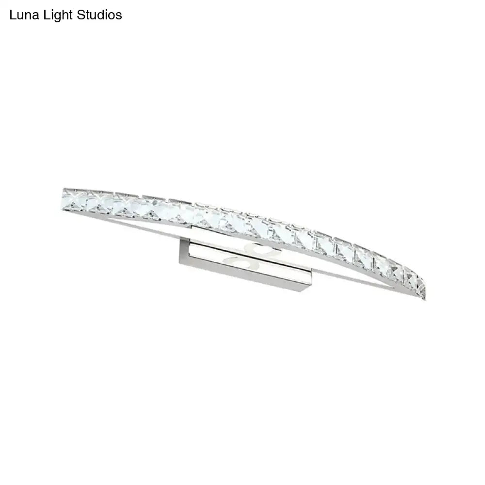 Crystal Champagne Bow Sconce