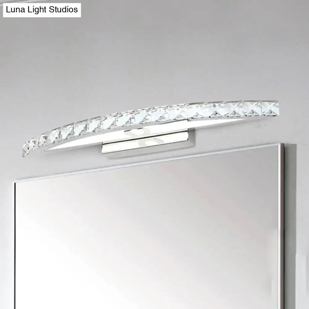 Crystal Champagne Bow Sconce