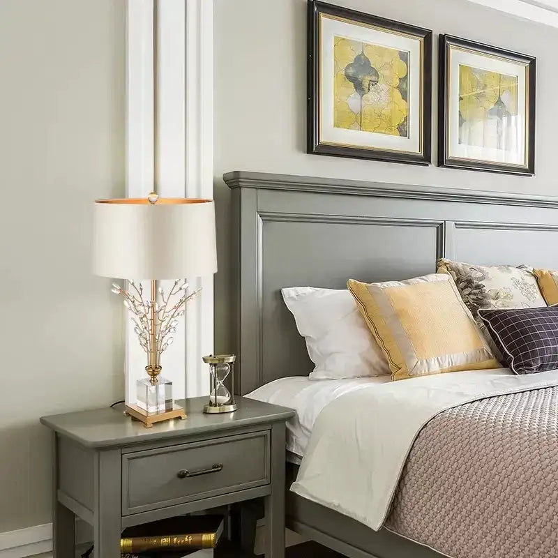 Crystal Gold Branch Lamp