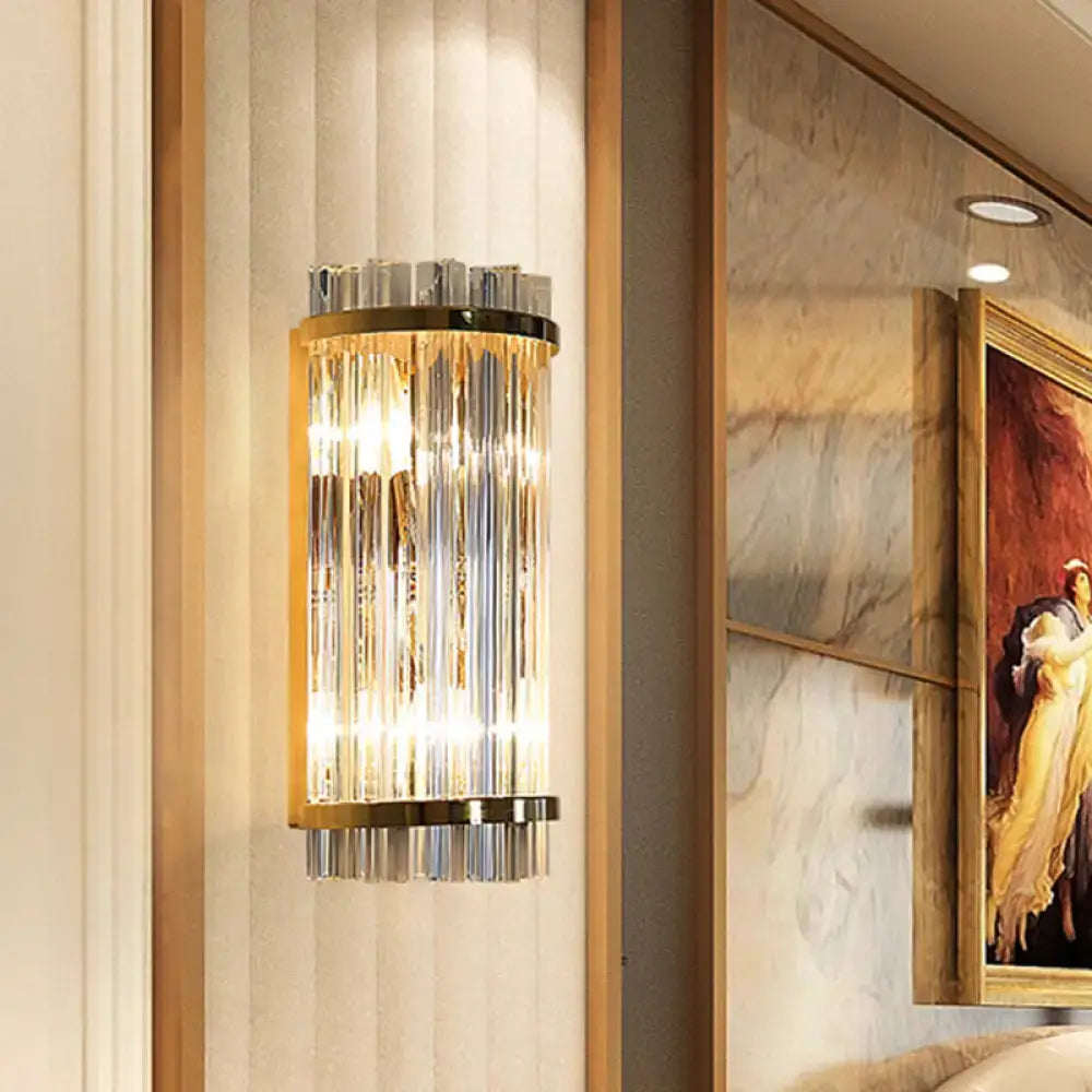 Gold Crystal Wall Lighting