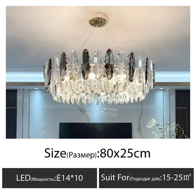 Crystal Prism Dining Chandelier