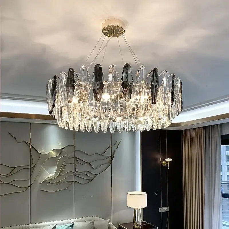 Crystal Prism Dining Chandelier