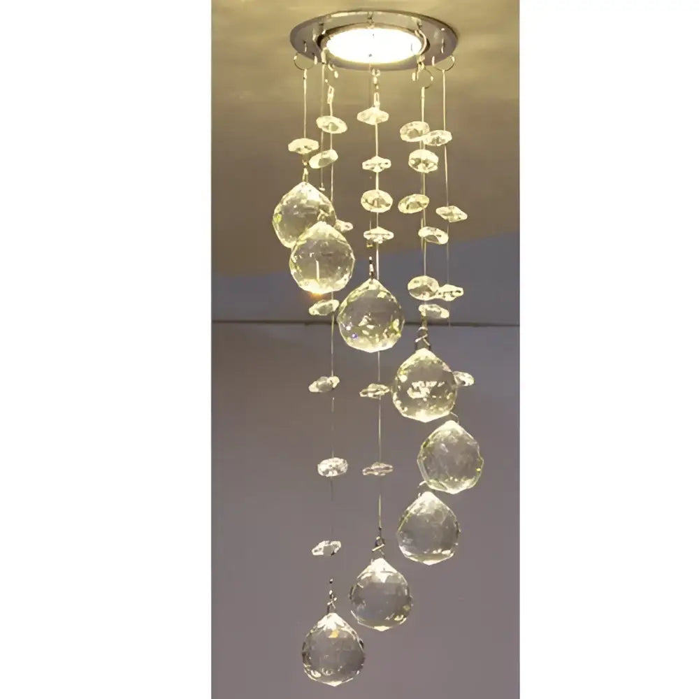 Crystal Teardrop Ceiling Downlight