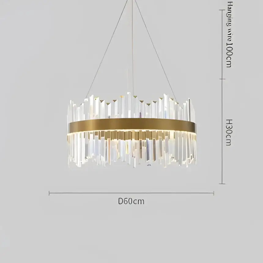 Crystal Ring 120cm Chandelier