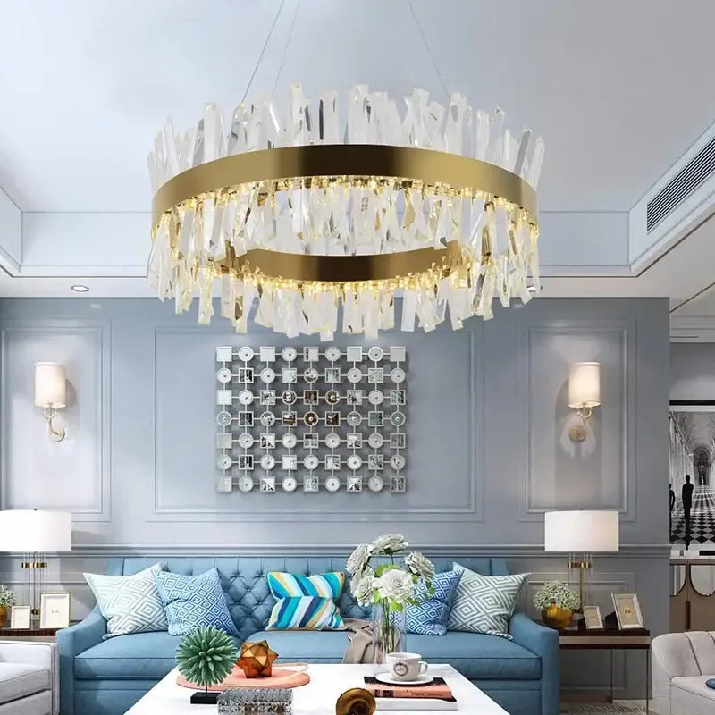 Crystal Ring 120cm Chandelier