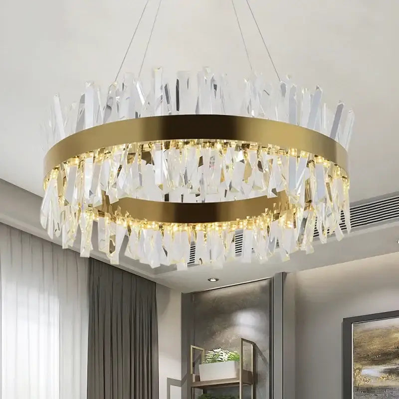 Crystal Ring 120cm Chandelier