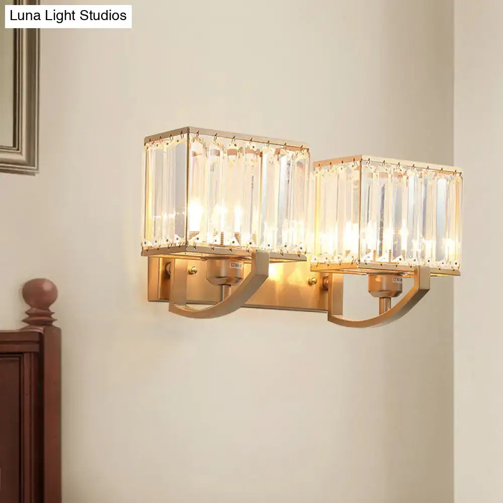 Crystal Wall Sconce Light