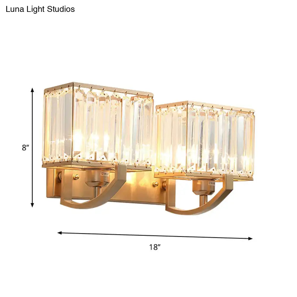 Crystal Wall Sconce Light