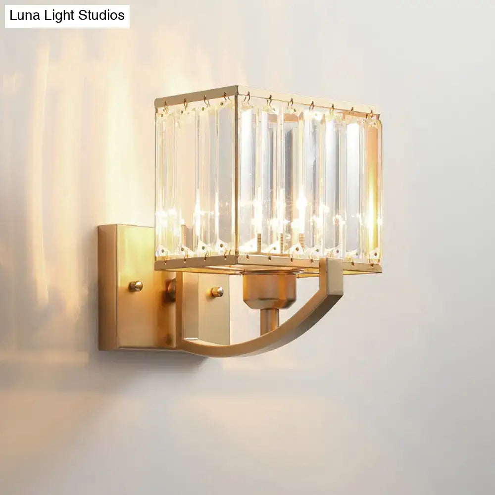 Crystal Wall Sconce Light