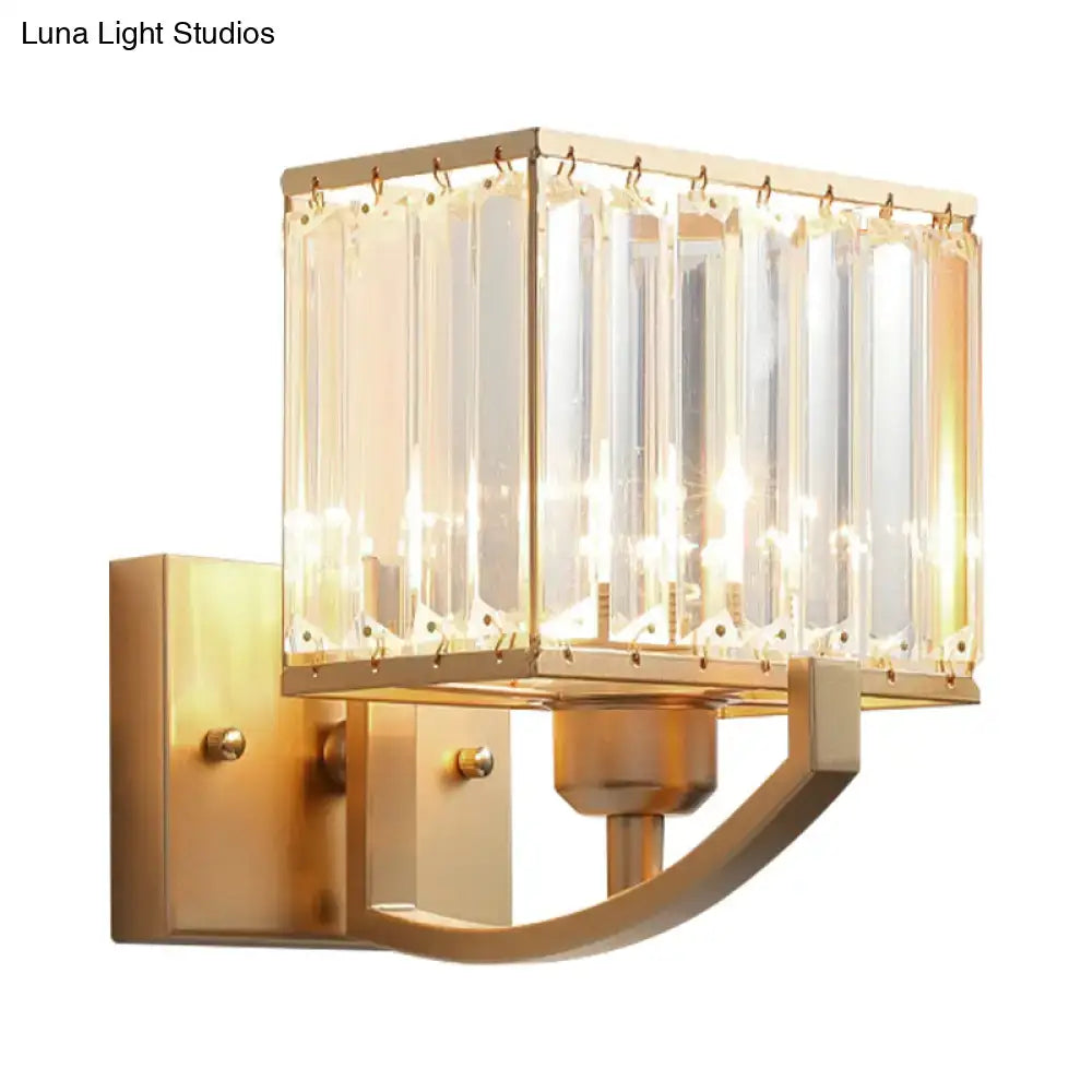 Crystal Wall Sconce Light
