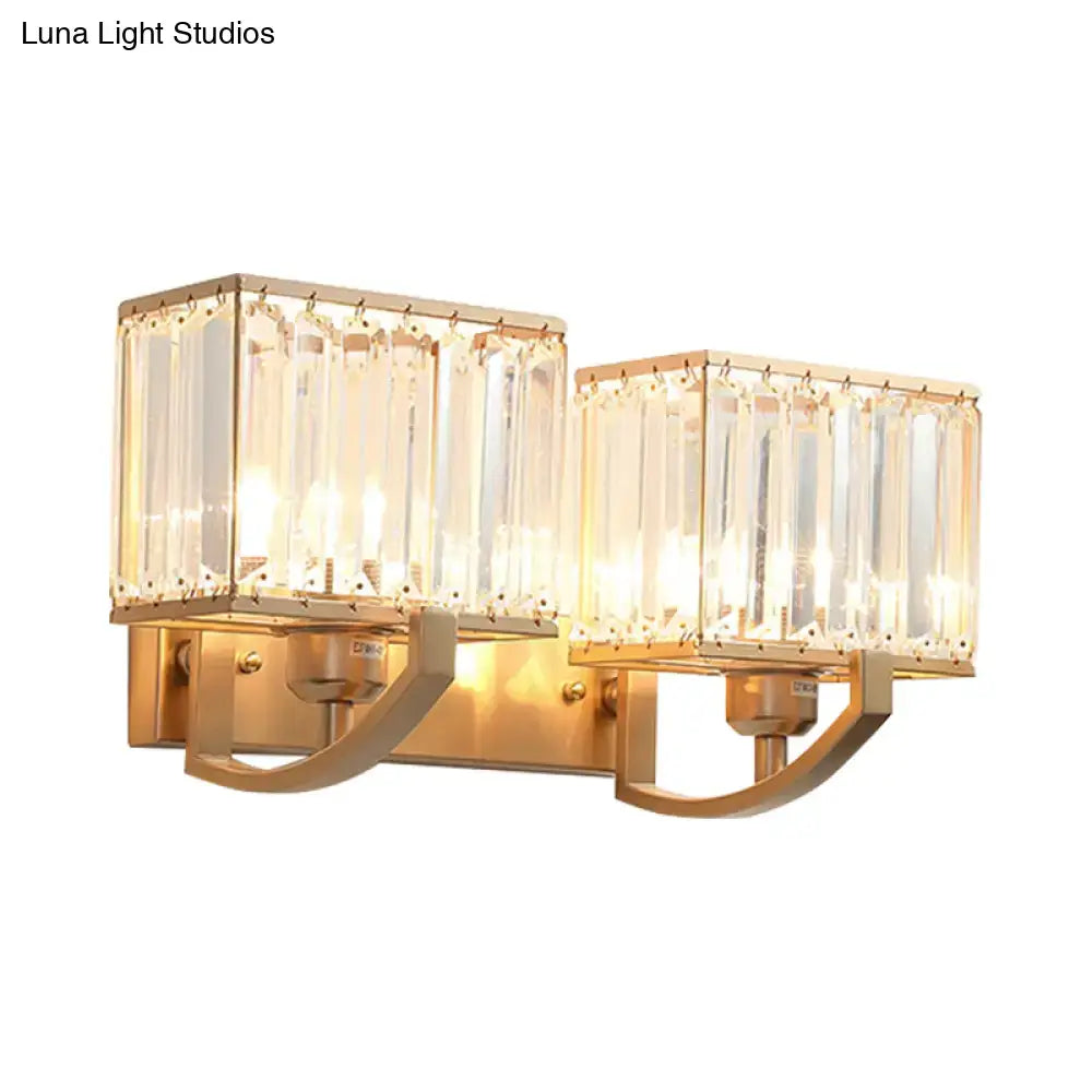 Crystal Wall Sconce Light