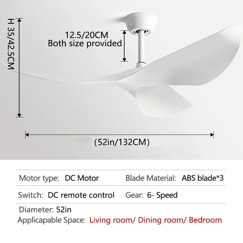 Walnut Grain Ceiling Fan