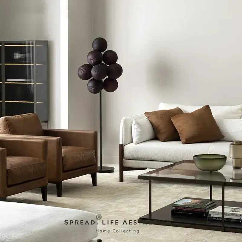 Bubbleglass LED Floor Lamp